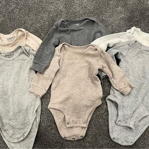 Neutral Long Sleeve Onesies